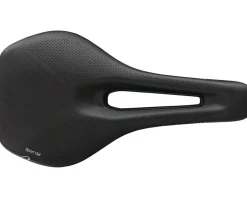 Ergon Saddles & Seats|SR Sport Gel Women's Saddle (Black) (Chromoly Rails) (S/M) (141mm)
