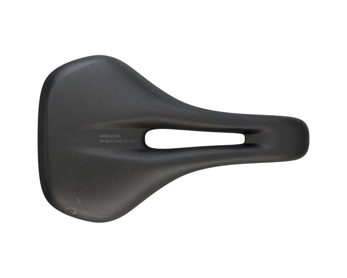 Ergon Saddles & Seats|Women's SF Sport Gel Saddle (Black) (Chromoly Rails) (S/M)