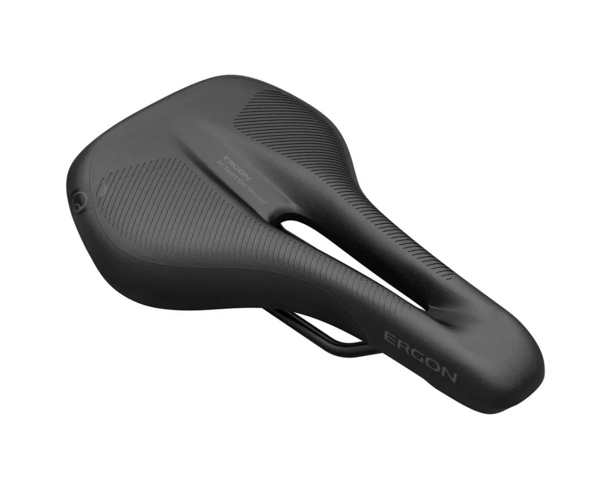 Ergon Saddles & Seats|Women's SF Sport Gel Saddle (Black) (Chromoly Rails) (S/M)