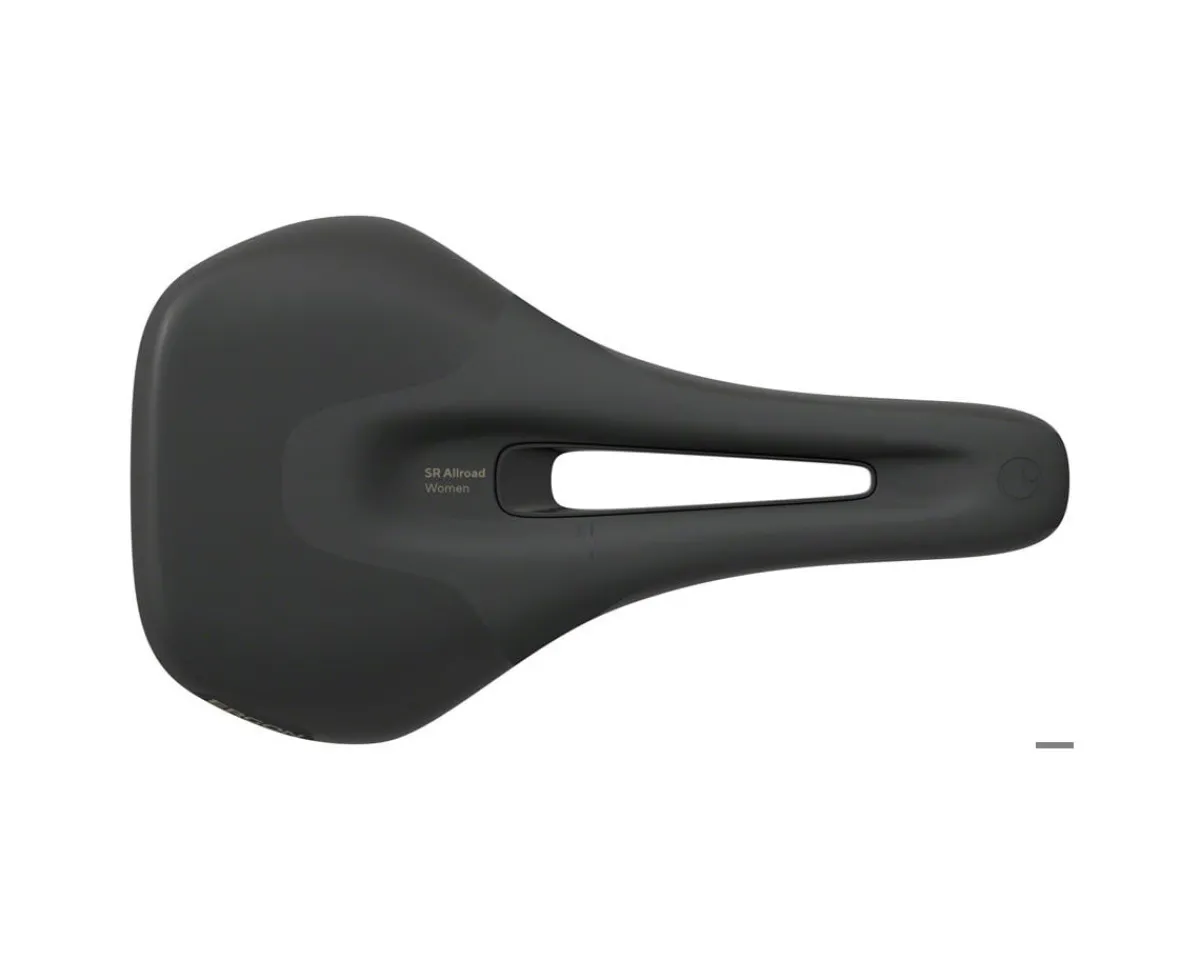 Ergon Saddles & Seats|Women's SR Allroad Saddle (Black) (Chromoly Rails) (S/M)