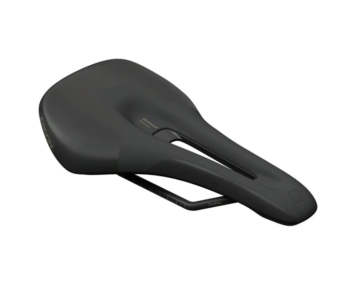 Ergon Saddles & Seats|Women's SR Allroad Saddle (Black) (Chromoly Rails) (S/M)