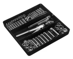 Ernst Manufacturing Tools|3 Compartment Organizer Tray (Orange) (10.5x10.5")