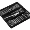 Ernst Manufacturing Tools|3 Compartment Organizer Tray (Blue) (10.5x10.5")