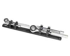 Ernst Manufacturing Tools|1/4” Face Mount Ratchet & Extension Holder (Black)