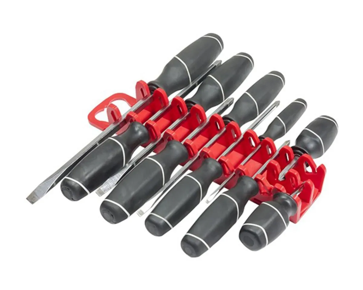 Ernst Manufacturing Tools|10 Tool Screwdriver Gripper (Black)