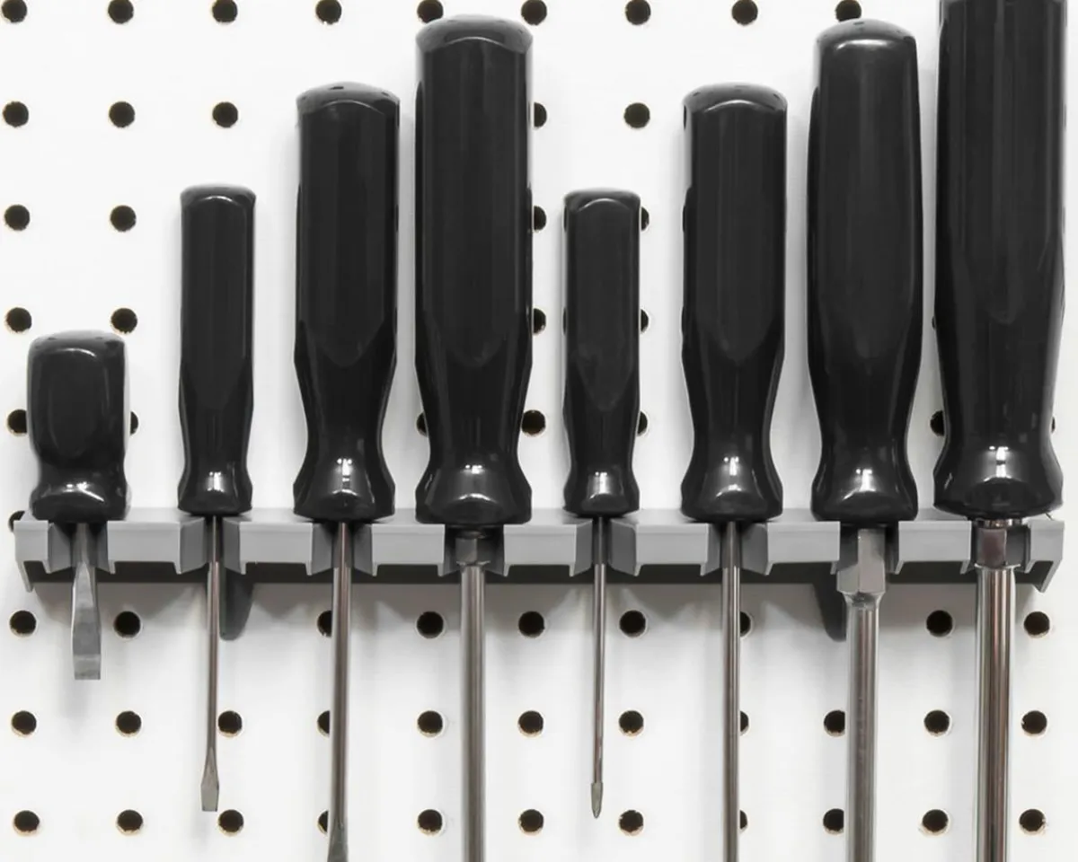 Ernst Manufacturing Tools|V-Slot 8 Tool Screwdriver Organizer (Grey) (3)