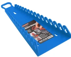 Ernst Manufacturing Tools|15 Wrench Reverse Gripper Organizer (Blue)