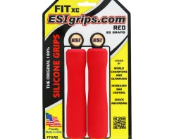 ESI Grips Grips & Handlebar Tape|FIT XC Grips (Red)