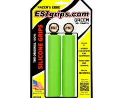 ESI Grips Grips & Handlebar Tape|Racer's Edge Silicone Grips (Green)