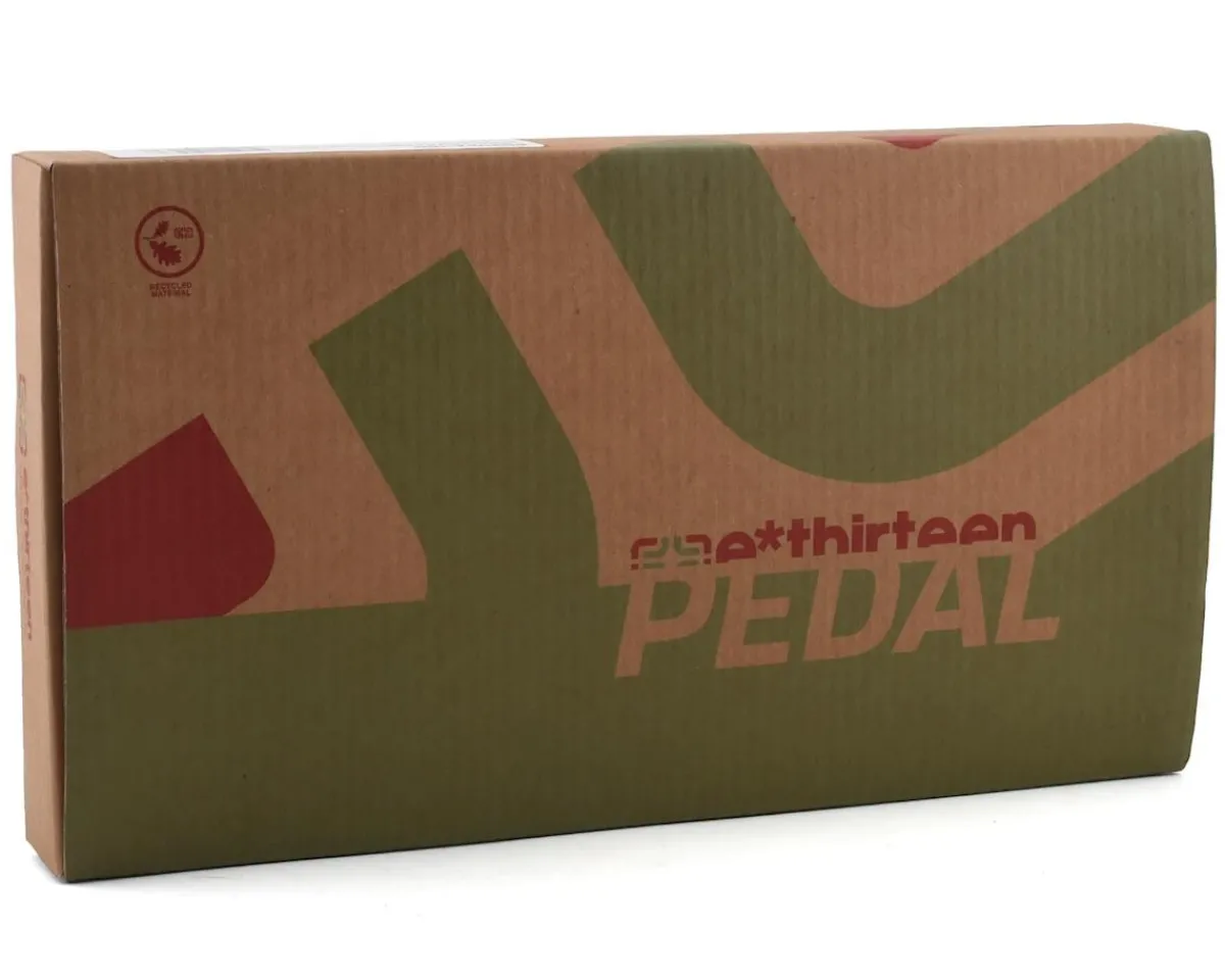 E*Thirteen Pedals & Cleats|Base Platform Pedals (Red) (9/16")