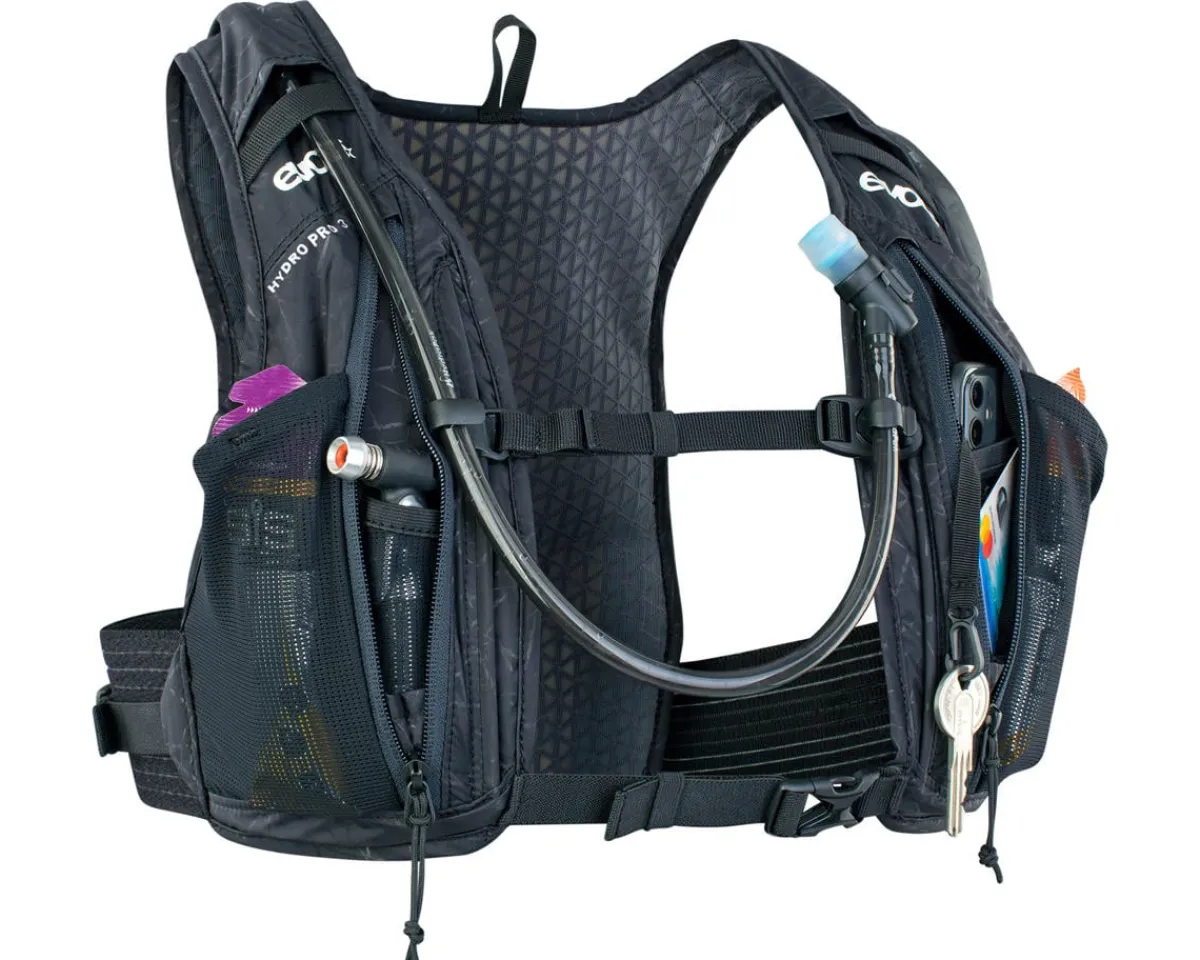 EVOC Bags & Packs|Hydro Pro 3 + 1.5L Bladder (Black)