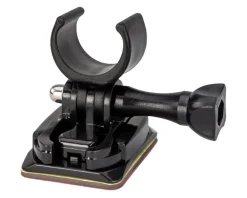Exposure Lights Mounts & Handlebar Accessories|Bike Lights|Curved Adhesive Helmet Mount Kit (Black)