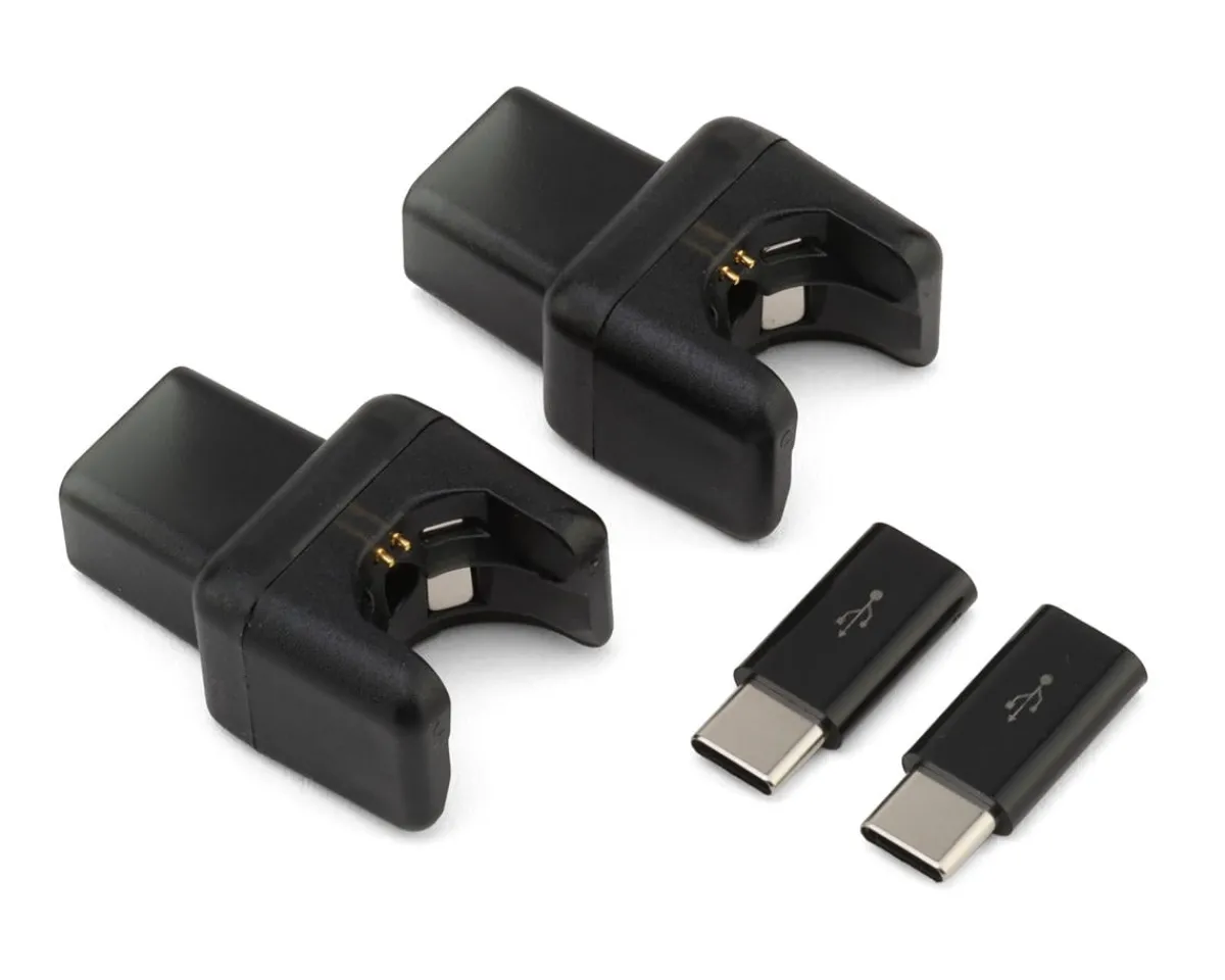 Favero Bike Computers|Power Meters|Assioma PRO Micro-USB Magnetic Connectors Set (Black)
