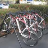 Feedback Sports Vehicle Bike Racks|A-Frame Portable Event Stand (Black) (w/ Tote Bag) (8 Bikes)