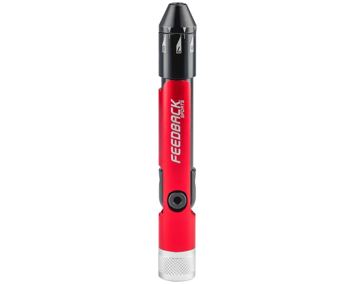 Feedback Sports Tools|Holiday Shopping|Range Twist Torque Wrench (Black/Red) (2-8 Nm)