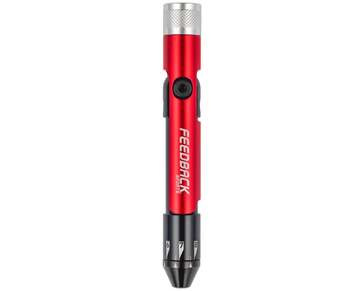 Feedback Sports Tools|Holiday Shopping|Range Twist Torque Wrench (Black/Red) (2-8 Nm)