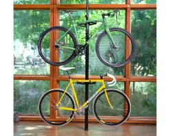 Feedback Sports Vehicle Bike Racks|Velo Column Bike Storage Rack (Black) (2 Bikes)