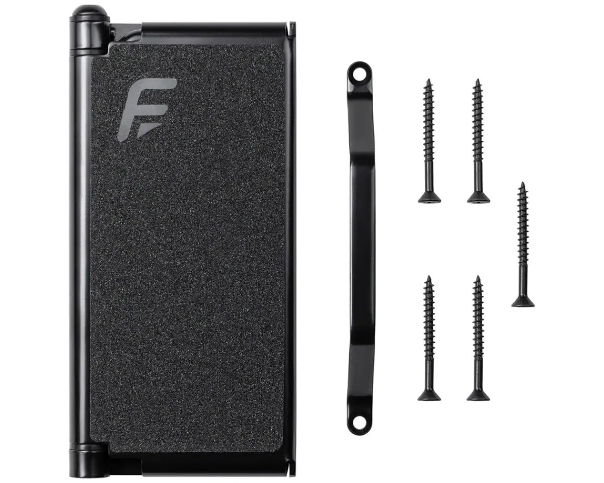 Feedback Sports Vehicle Bike Racks|Holiday Shopping|Velo Hinge Pivoting Wall Hook 2.0 (Black) (1 Bike)