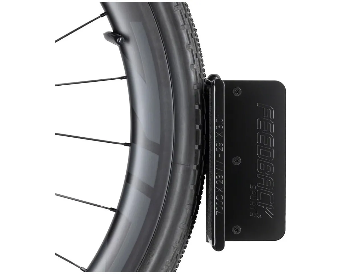 Feedback Sports Vehicle Bike Racks|Holiday Shopping|Velo Hinge Pivoting Wall Hook 2.0 (Black) (1 Bike)