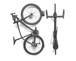 Feedback Sports Vehicle Bike Racks|Holiday Shopping|Velo Hinge Pivoting Wall Hook 2.0 (Black) (1 Bike)