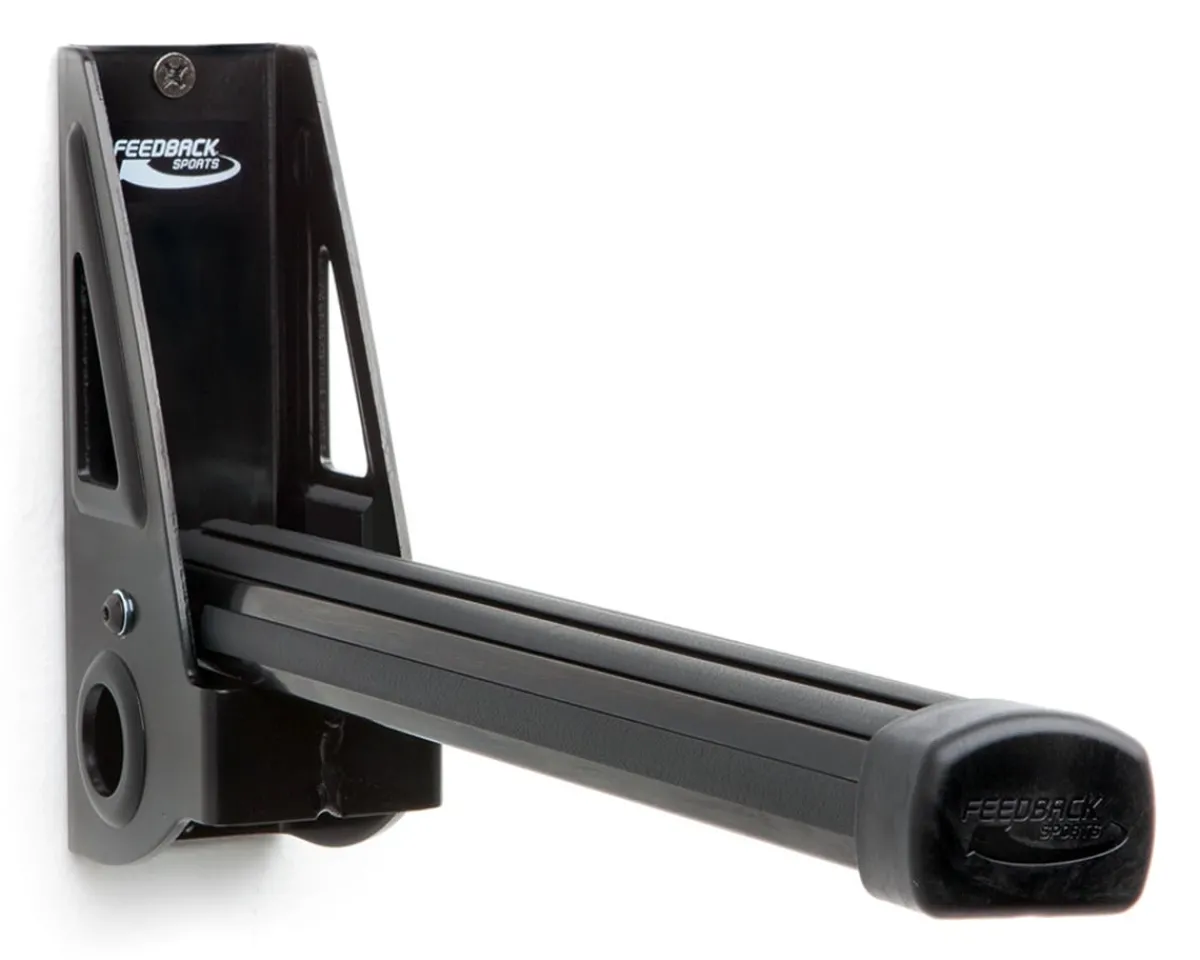 Feedback Sports Vehicle Bike Racks|Velo Wall Post (Black) (1 Bike)