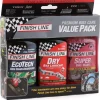 Finish Line Lubes, Greases, & Oils|Chains & Accessories|Bike Care Value Pack (Dry Chain Lube, EcoTech Degreaser, Super Bike Wash)