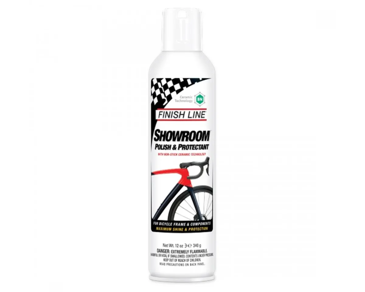 Finish Line Cleaning Supplies|Showroom Polish & Protectant w/ Ceramic Technology (Aerosol) (12oz)