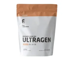 First Endurance Nutrition & Skin Care|Ultragen Recovery Drink Mix (Cappuccino) (48oz)