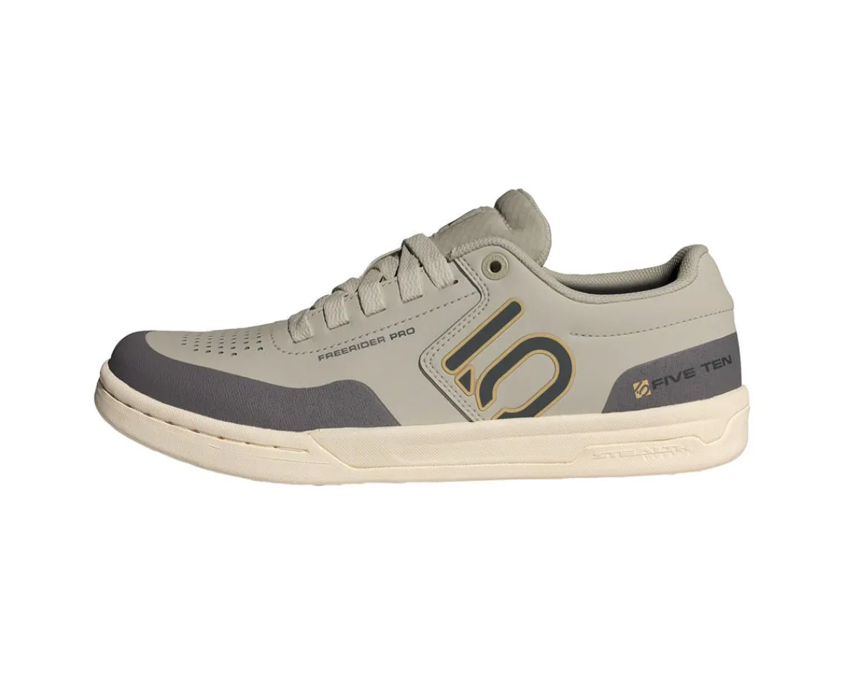 Five Ten Shoes|Shoes, Socks, & Footwear|Freerider Pro Flat Pedal Shoes (Putty Grey/Carbon/Charcoal) (9)
