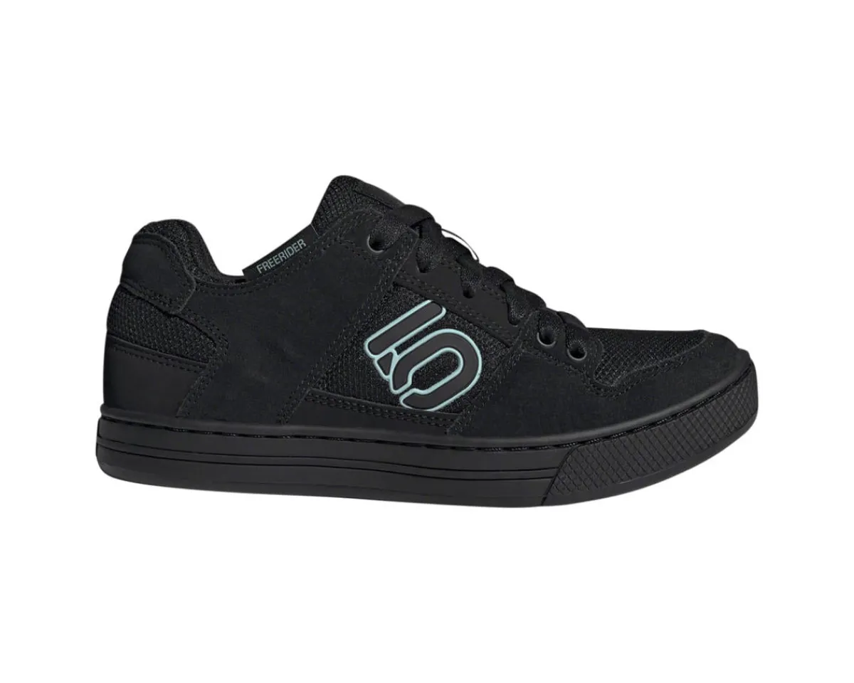 Five Ten Shoes|Shoes, Socks, & Footwear|Women's Freerider Flat Pedal Shoes (Core Black/Core Black/Grey Six) (5)