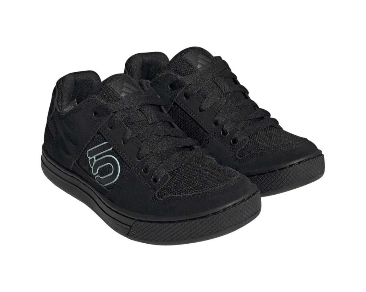 Five Ten Shoes|Shoes, Socks, & Footwear|Women's Freerider Flat Pedal Shoes (Core Black/Core Black/Grey Six) (5)