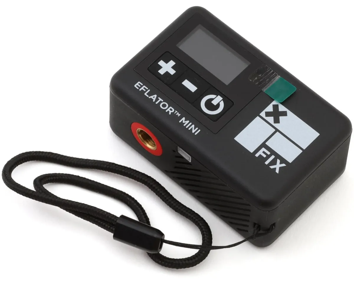Fix Manufacturing Hot & New Products|Pumps & Co2|Eflator Mini Digital Tire Pump (Black) (w/Valve Chuck)