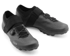 fizik Shoes|Clothing Sale|Ferox 2 Carbon Gravel/XC MTB Shoes (Black/Dark Forest) (42)