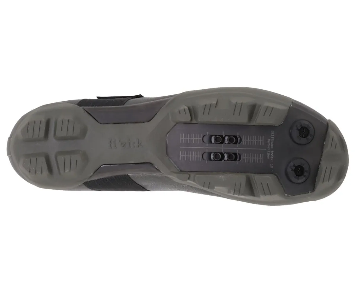 fizik Shoes|Clothing Sale|Ferox 2 Carbon Gravel/XC MTB Shoes (Black/Dark Forest) (42)