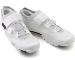 fizik Shoes|Shoes, Socks, & Footwear|Ferox 2 Carbon Gravel/XC MTB Shoes (White/Light Grey) (42)