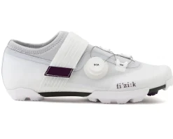 fizik Shoes|Shoes, Socks, & Footwear|Ferox 2 Carbon Gravel/XC MTB Shoes (White/Light Grey) (42)