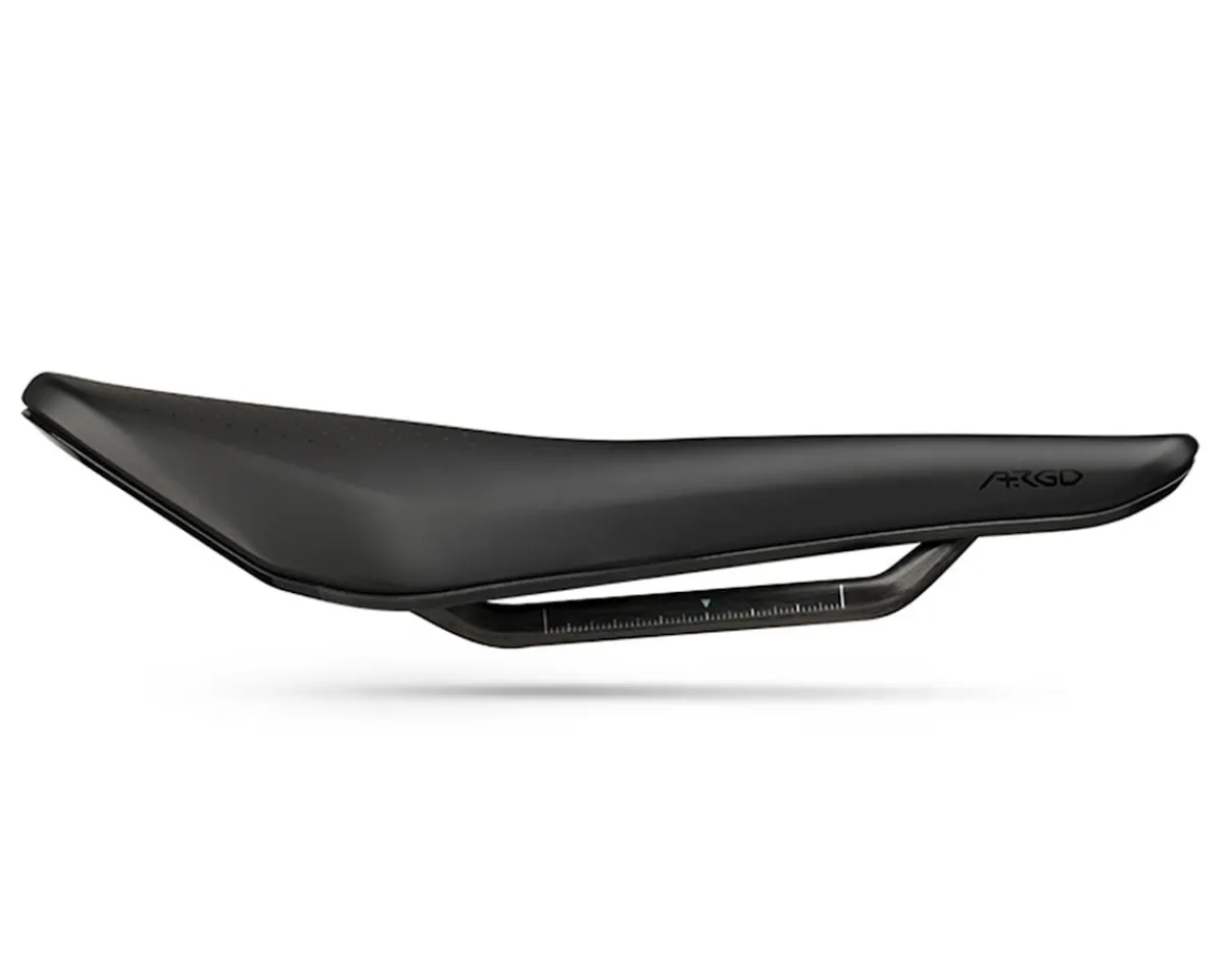fizik Saddles & Seats|Tempo Argo R1 (Black) (Carbon Rails) (150mm)