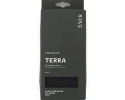 fizik Grips & Handlebar Tape|Terra Bondcush Tacky Handlebar Tape (Black) (3mm Thick)