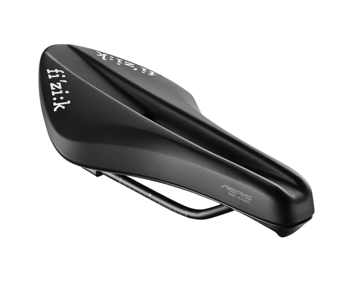 fizik Saddles & Seats|Transiro Aeris Short Distance R3 Saddle (Black) (Alloy Rails) (135mm)