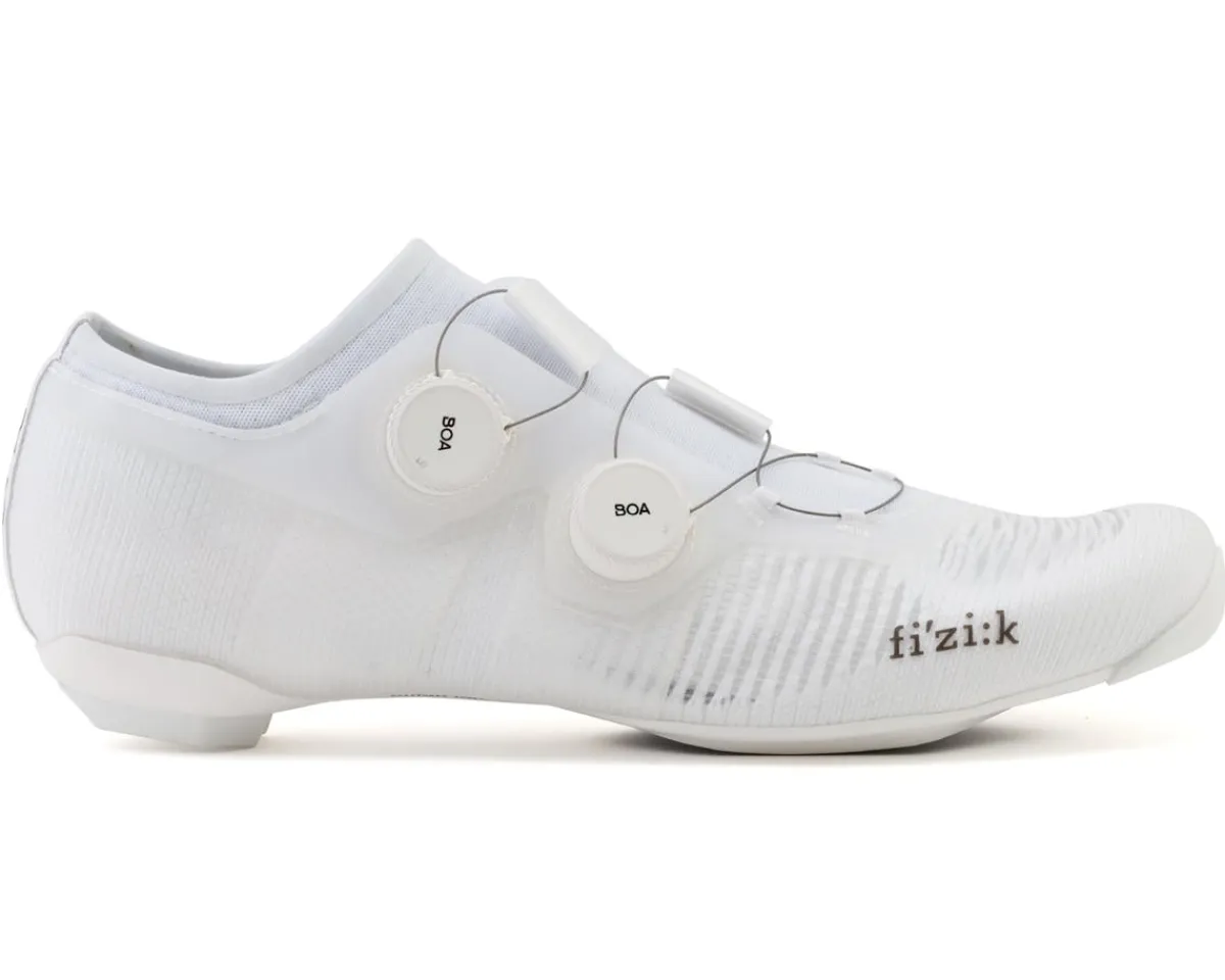 fizik Shoes|Clothing Sale|Vega Carbon Road Shoes (White/White) (42)