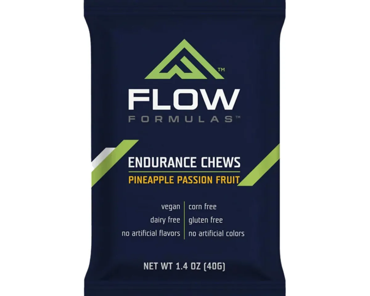 Flow Formulas Nutrition & Skin Care|Endurance Chews (Pineapple Passion Fruit)