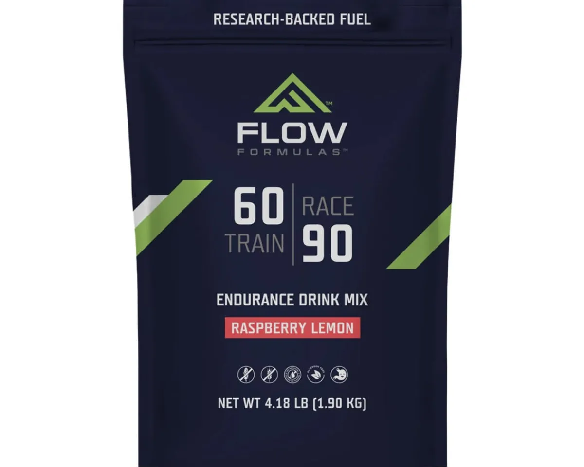Flow Formulas Nutrition & Skin Care|Endurance Drink Mix (Raspberry Lemon) (4.18 LB Bag)