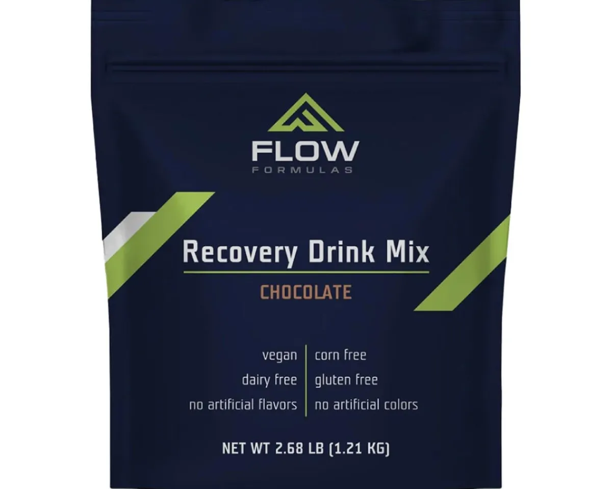 Flow Formulas Nutrition & Skin Care|Recovery Drink Mix (Chocolate)