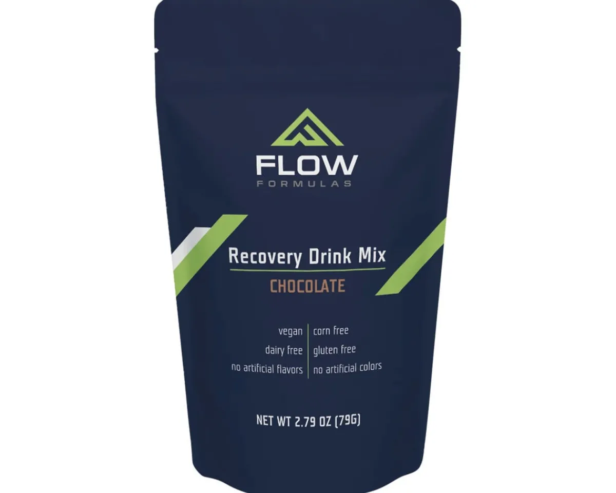 Flow Formulas Nutrition & Skin Care|Recovery Drink Mix (Chocolate) (Single Serving)