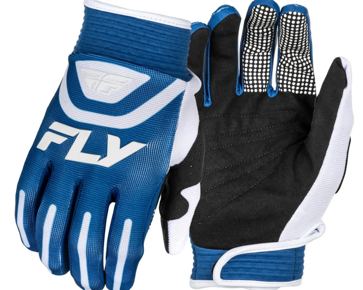 Fly Racing Clothing Sale|Clothing Accessories|F-16 Gloves (Dark Blue/White) (S)