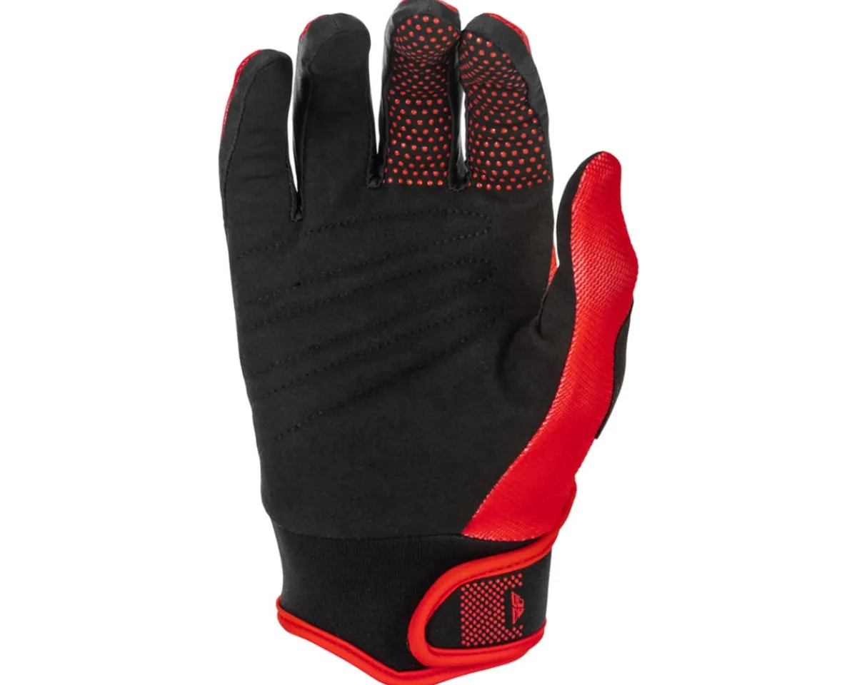 Fly Racing Clothing Accessories|Summer Essentials|F-16 Gloves (Red/Black/White) (XS)