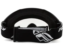 Fly Racing Sunglasses & Goggles|Focus Goggle (Black/White) (Clear Lens)