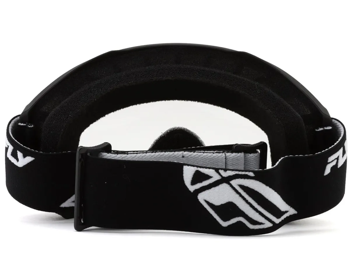 Fly Racing Sunglasses & Goggles|Focus Goggle (Black/White) (Clear Lens)