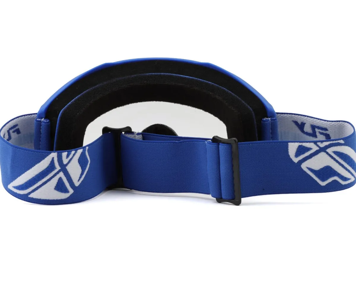 Fly Racing Sunglasses & Goggles|Focus Goggle (Blue/Black) (Clear Lens)