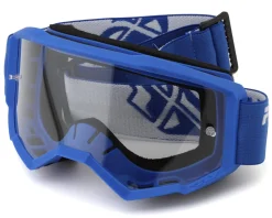 Fly Racing Sunglasses & Goggles|Focus Goggle (Blue/Black) (Clear Lens)